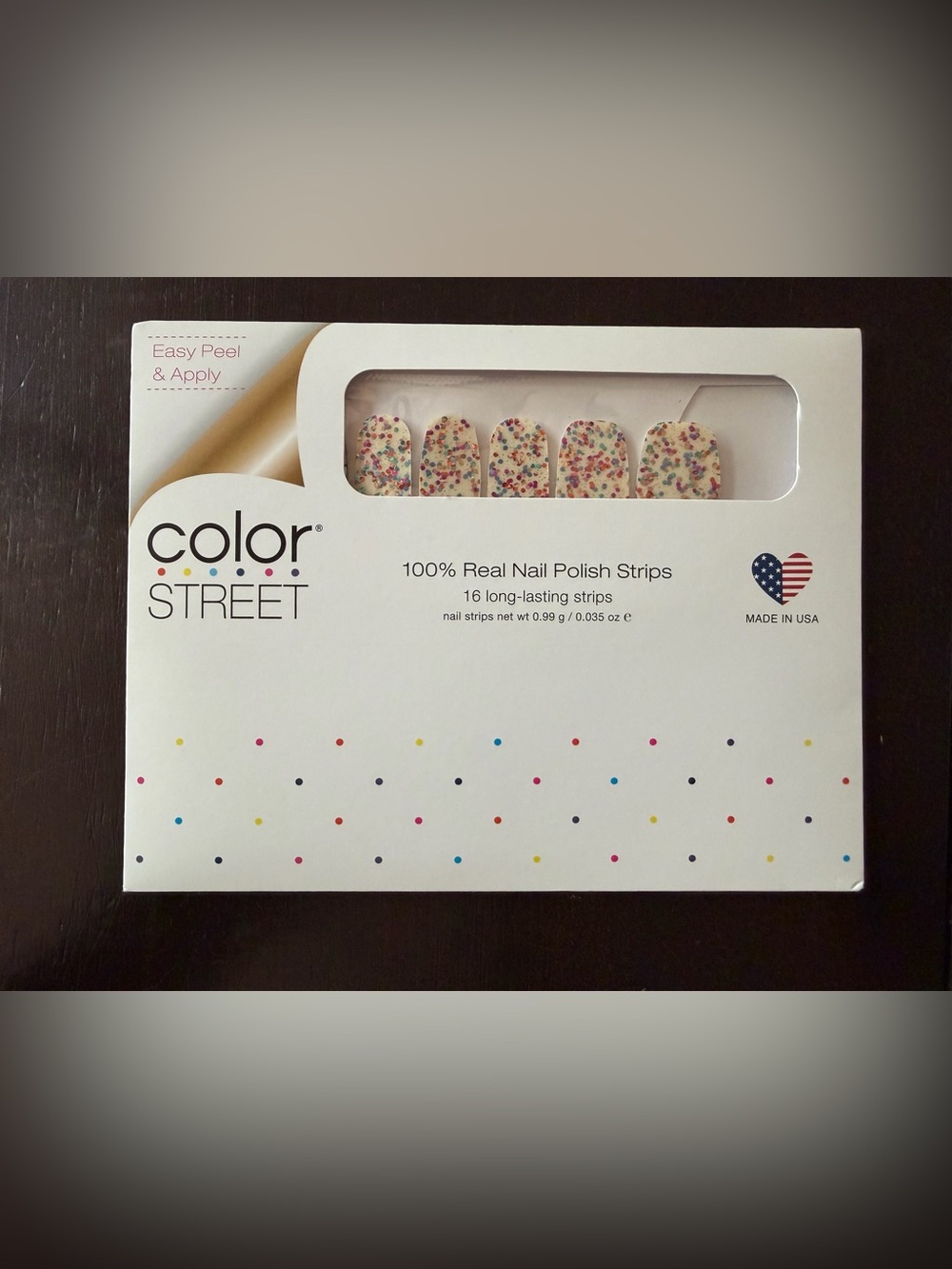 Color Street Pep Raleigh Nail Polish Strips